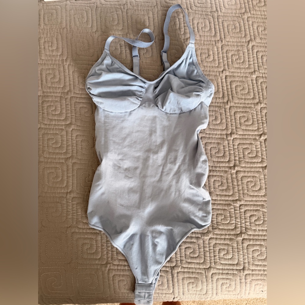 Light Blue One-Piece Bodysuit